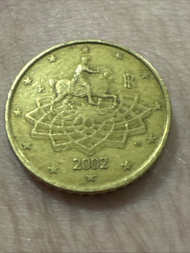 Rare error euro cent - error,