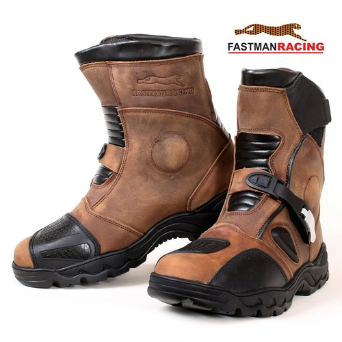 Fmr motorrad stiefel leder - stiefel,