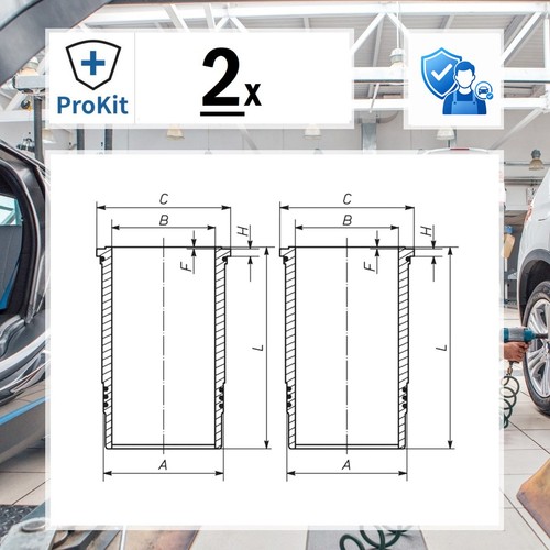 Mahle zylinderlaufbuchse - mahle,